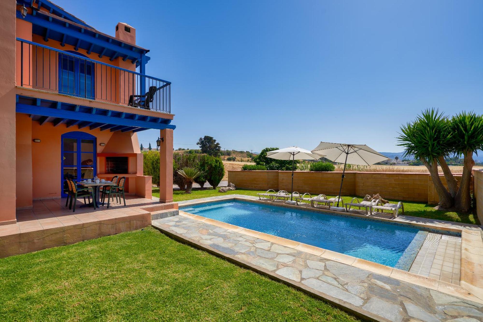The Olympians Villas Polis Esterno foto